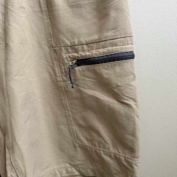 The North Face Retrac Tech Shorts Tan Khaki Gorpcore Mens Size 34 - Picture 3 of 6